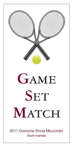 Game Set Match