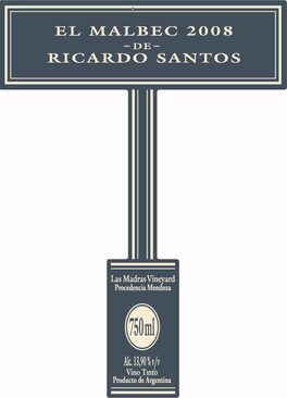 Ricardo Santos Mendoza Malbec