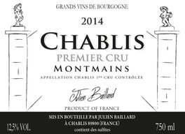 Premier Cru Montmains