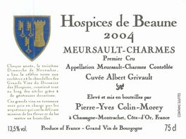 Meursault-Charmes Cuvee Albert Grivault