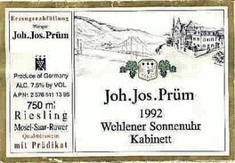 Wehlener Sonnenuhr Kabinett