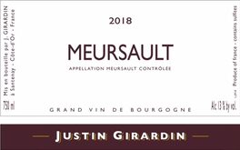 Meursault Grand Vin De Bourgogne