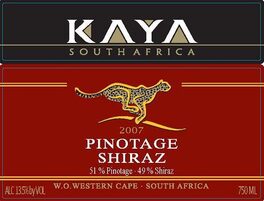 Pinotage Shiraz Kaya