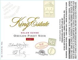 Salud Cuvee Oregon Pinot Noir
