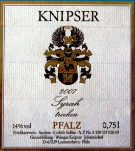 Syrah Pfalz