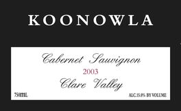 Clare Valley Cabernet Sauvignon