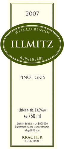 Weinlaubenhof Kracher Burgenland White Table Wine