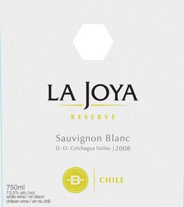 La Joya Sauvignon Blanc Reserve