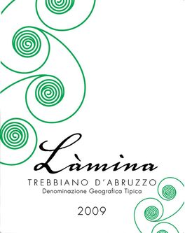 Lamina Trebbiano D'abruzzo