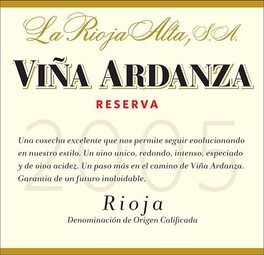 Viña Ardanza Reserva