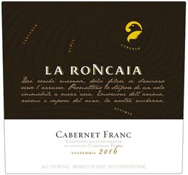 Friuli Colli Orientali Cabernet Franc Dry Red Wine