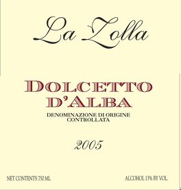 Dolcetto D'alba