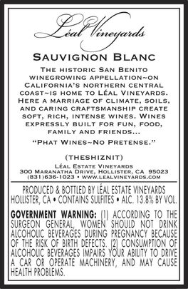 Sauvignon Blanc