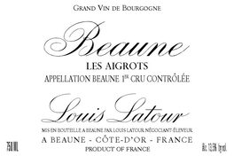 Grand Vin De Bourgogne Beaune Les Aigrots