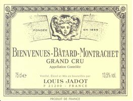 Bienvenues - Batard Montrachet