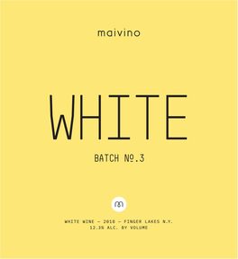 White Batch Nº3