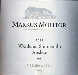 Wehlener Sonnenuhr Auslese