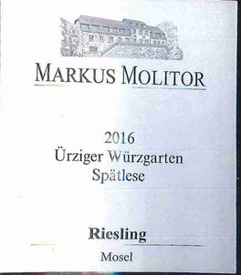 Urziger Wurzgarten Spatlese