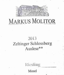 Zeltinger Schlossberg Auslese**