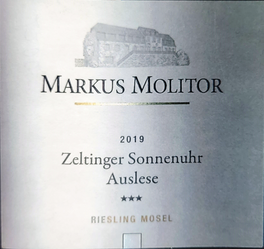 Zeltinger Sonnenuhr Auslese