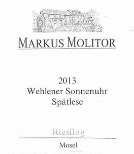 Wehlener Sonnenuhr Spatlese