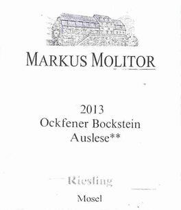 Ockfener Bockstein Auslese**
