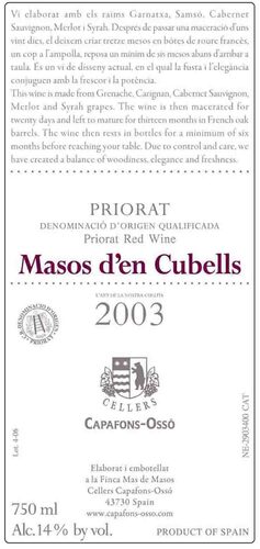 Masos D'en Cubells