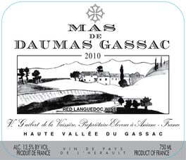 Mas De Red Languedoc Wine