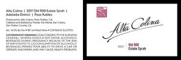 Old 900 Estate Syrah