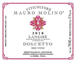 Viticoltore Langhe Dolcetto Red Wine