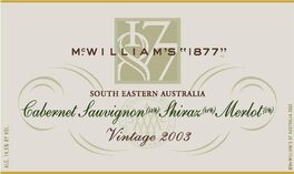Cabernet Sauvignon Vintage