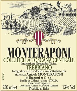Colli Della Toscana Centrale Trebbiano White Wine