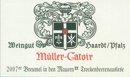 Breumel In Den Mauern Trockenbeerenausle