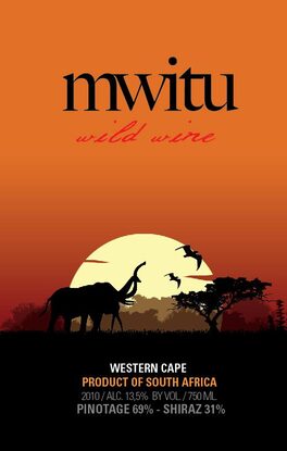 Mwitu Pinotage-Shiraz