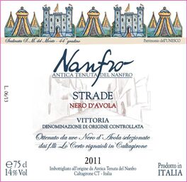 Strade Nero D'avola Vittoria