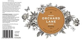 Orchard Lane Riesling