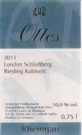 Ottes Riesling Kabinett